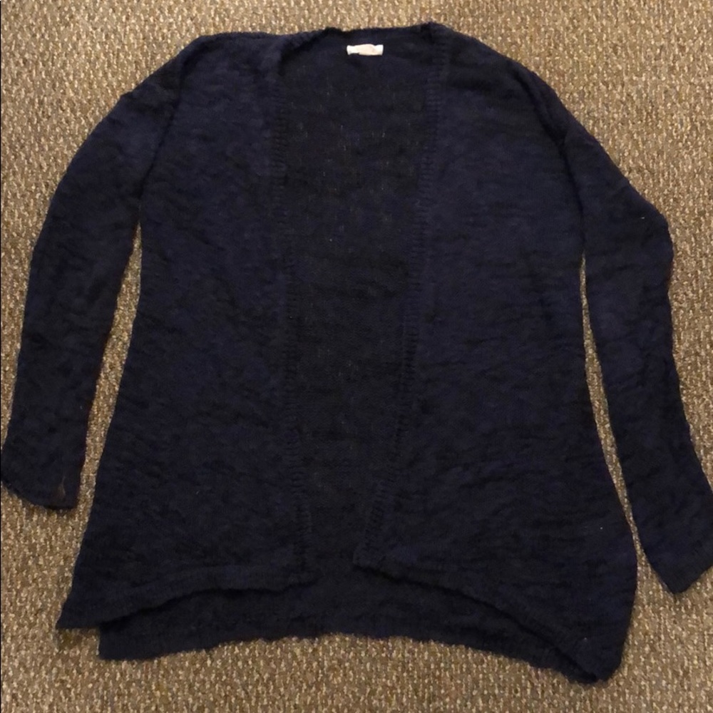 Dark blue cardigan